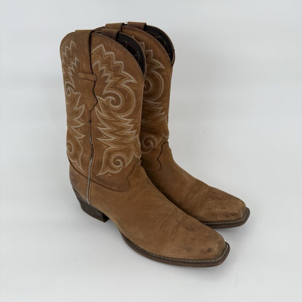 Gambler by Durango Pull-on Western Boot Brown DDB0072 Men Size 10.5M Chestnut